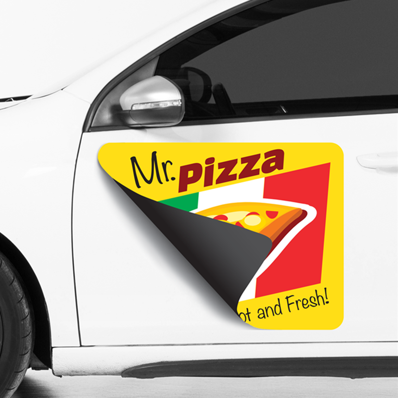 Vehicle Magnetic Decal